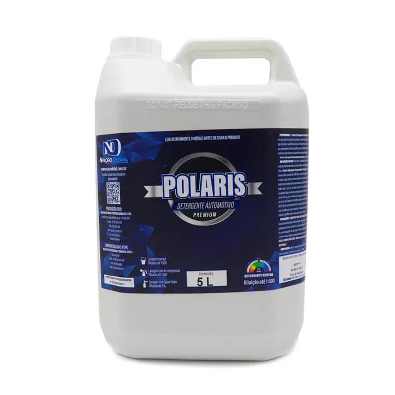 Shampoo Automotivo Neutro Polaris Premium Nação Detail 5L